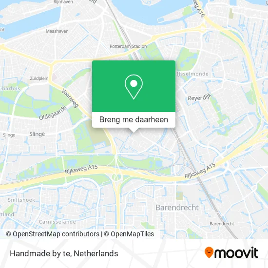 Handmade by te kaart