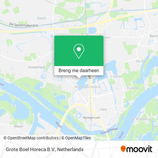 Grote Boel Horeca B.V. kaart