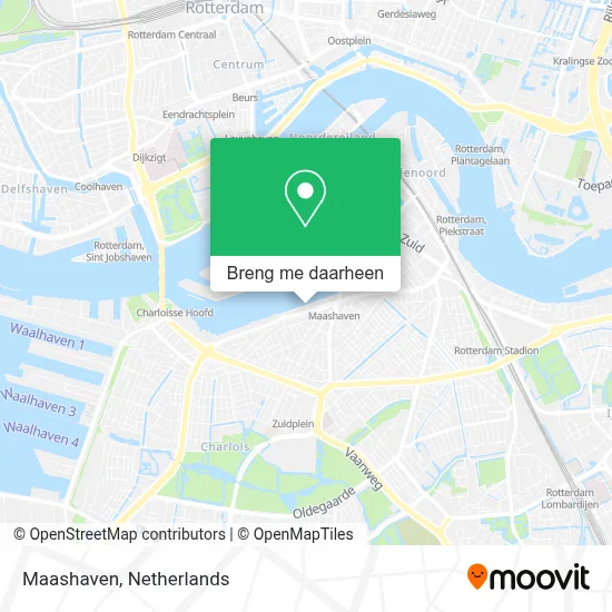 Maashaven kaart