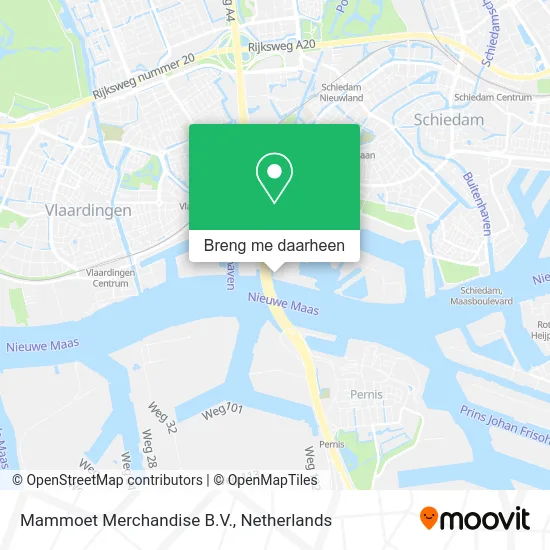 Mammoet Merchandise B.V. kaart