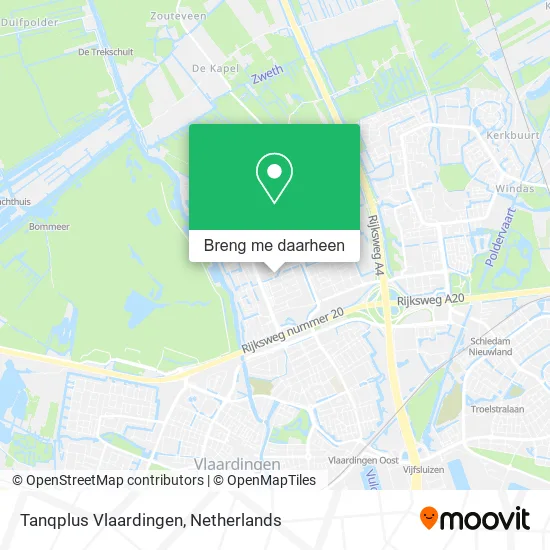Tanqplus Vlaardingen kaart