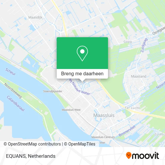 EQUANS kaart