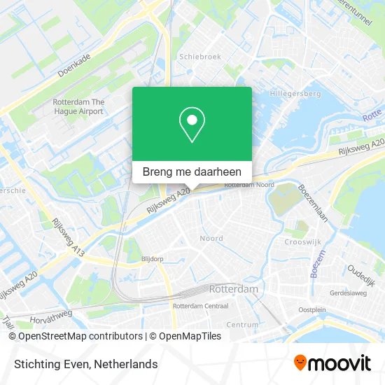 Stichting Even kaart