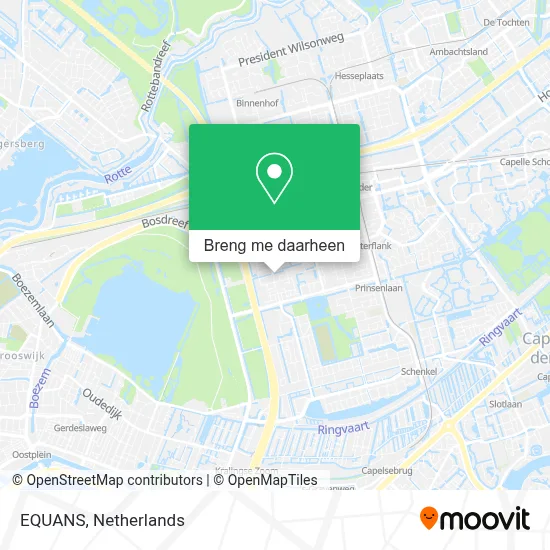 EQUANS kaart