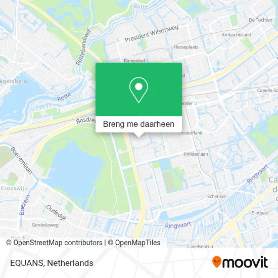 EQUANS kaart