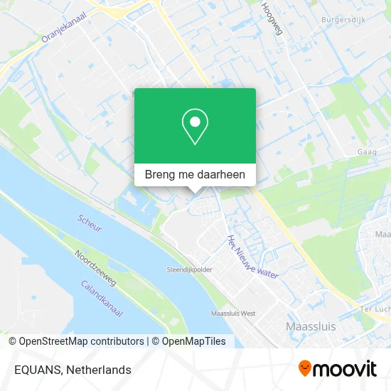 EQUANS kaart
