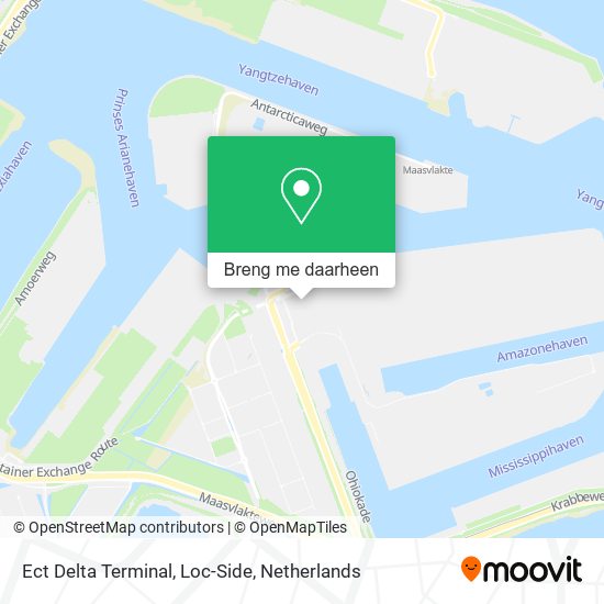 Ect Delta Terminal, Loc-Side kaart