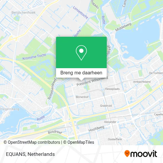 EQUANS kaart