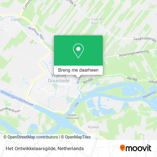 Het Ontwikkelaarsgilde kaart