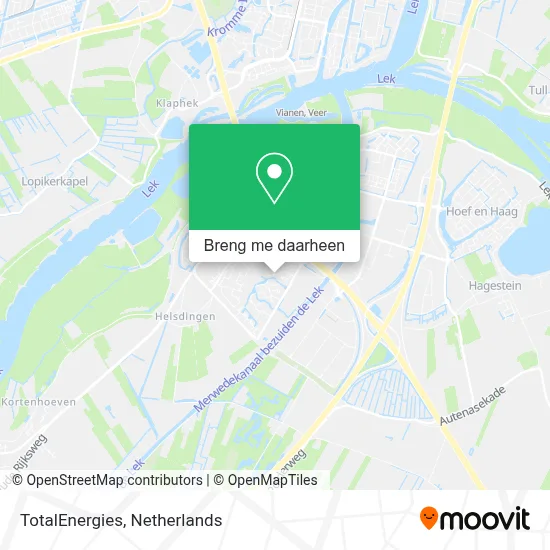 TotalEnergies kaart