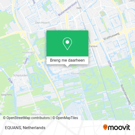 EQUANS kaart
