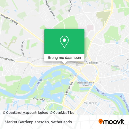 Market Gardenplantsoen kaart