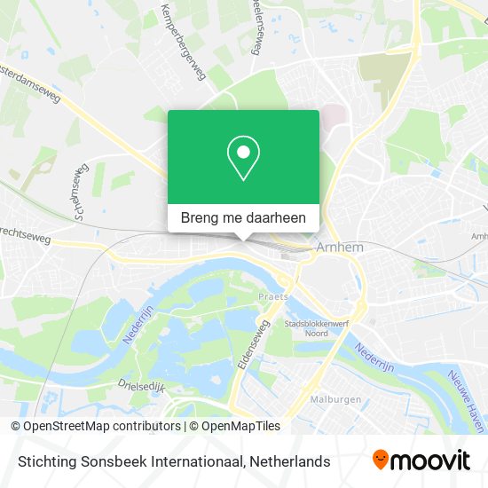 Stichting Sonsbeek Internationaal kaart