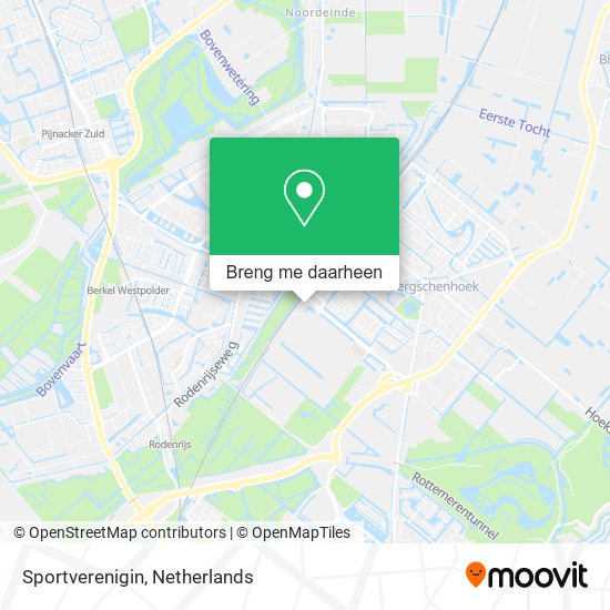 Sportverenigin kaart