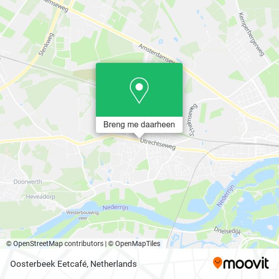 Oosterbeek Eetcafé kaart