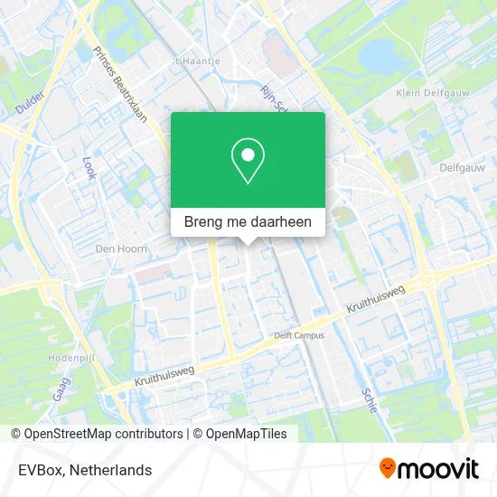 EVBox kaart