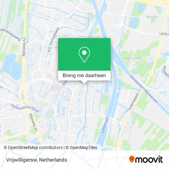 Vrijwilligersw kaart