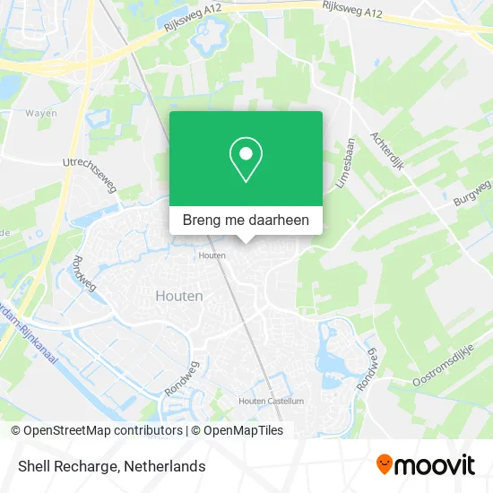 Shell Recharge kaart