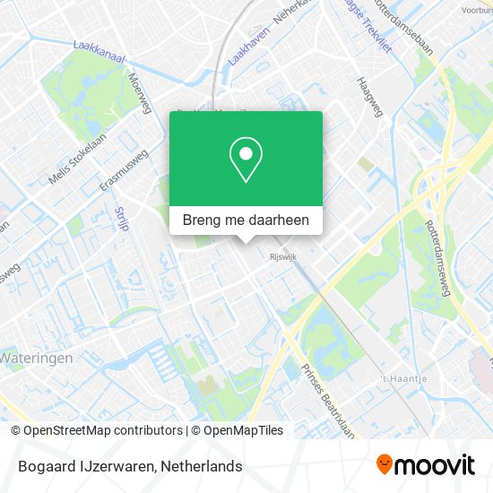 Bogaard IJzerwaren kaart