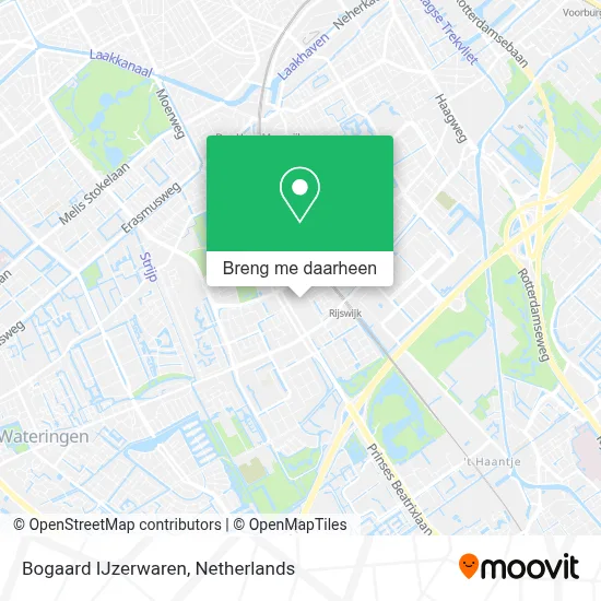 Bogaard IJzerwaren kaart