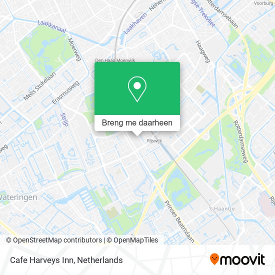 Cafe Harveys Inn kaart
