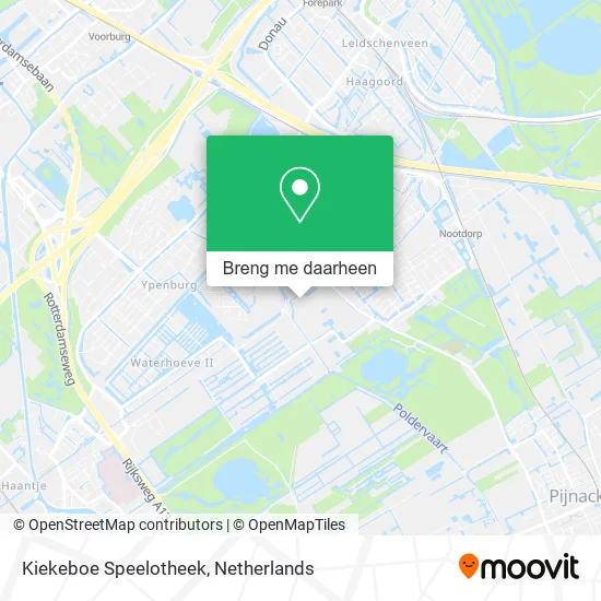 Kiekeboe Speelotheek kaart