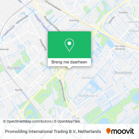 Promolding International Trading B.V. kaart