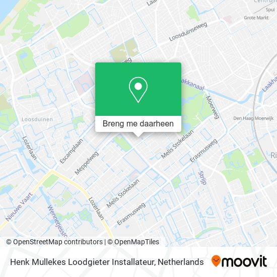 Henk Mullekes Loodgieter Installateur kaart