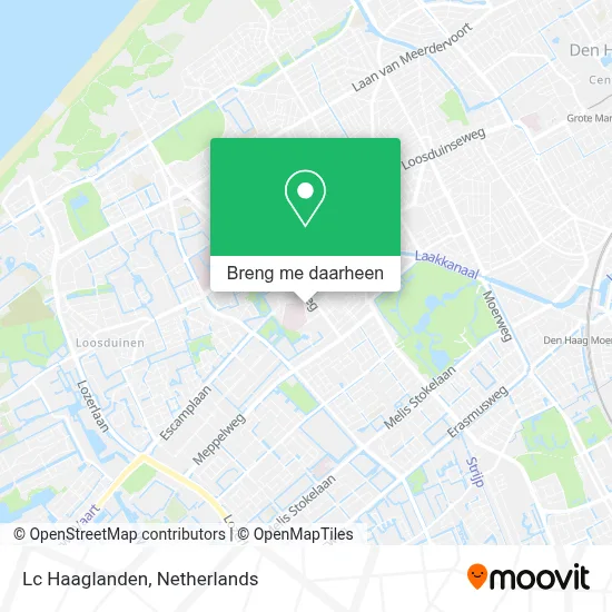 Lc Haaglanden kaart