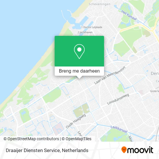 Draaijer Diensten Service kaart