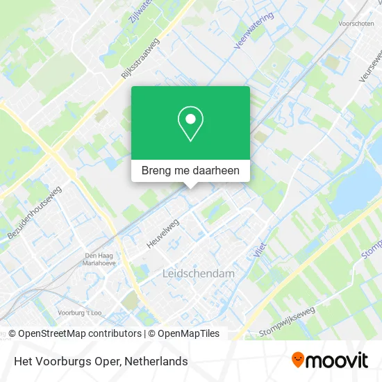 Het Voorburgs Oper kaart