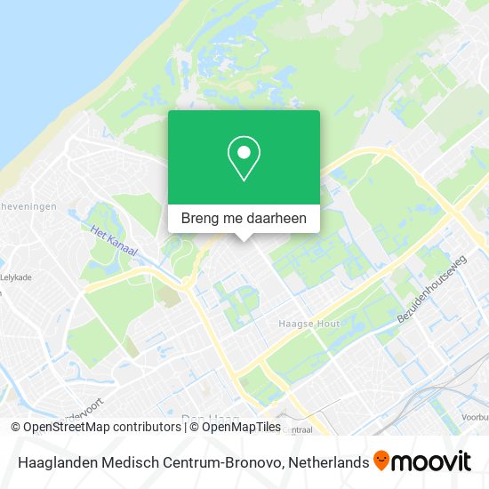 Haaglanden Medisch Centrum-Bronovo kaart