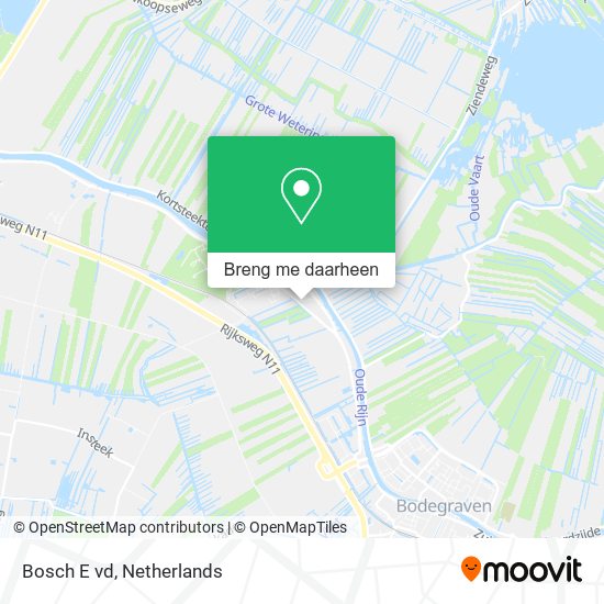 Bosch E vd kaart