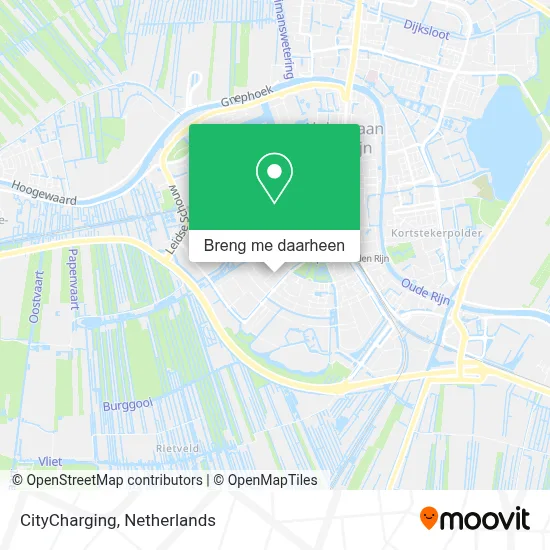 CityCharging kaart