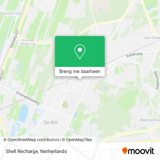 Shell Recharge kaart