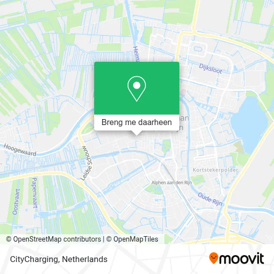 CityCharging kaart