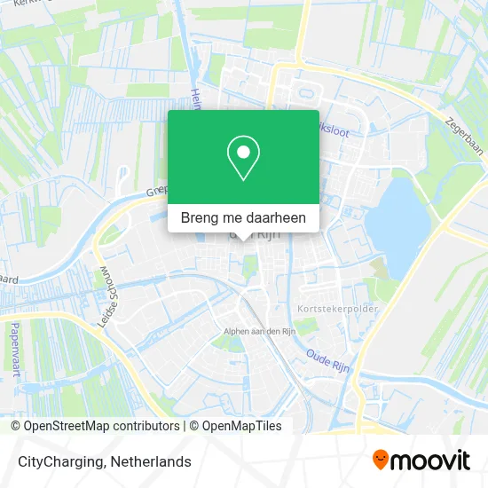 CityCharging kaart