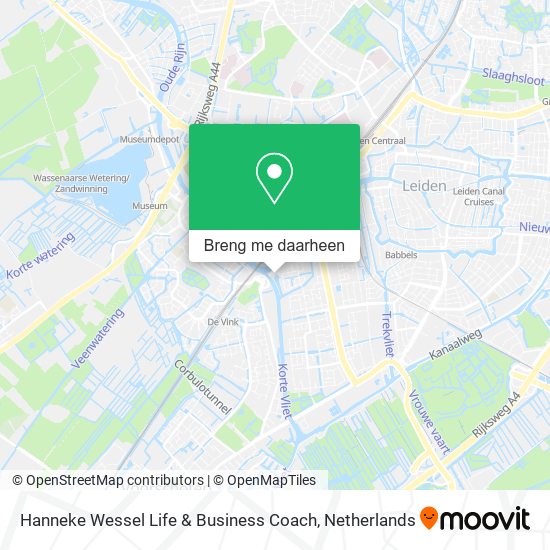 Hanneke Wessel Life & Business Coach kaart