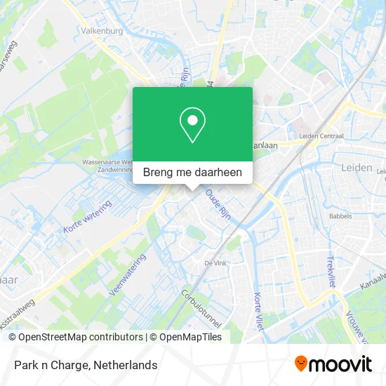 Park n Charge kaart