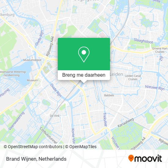 Brand Wijnen kaart