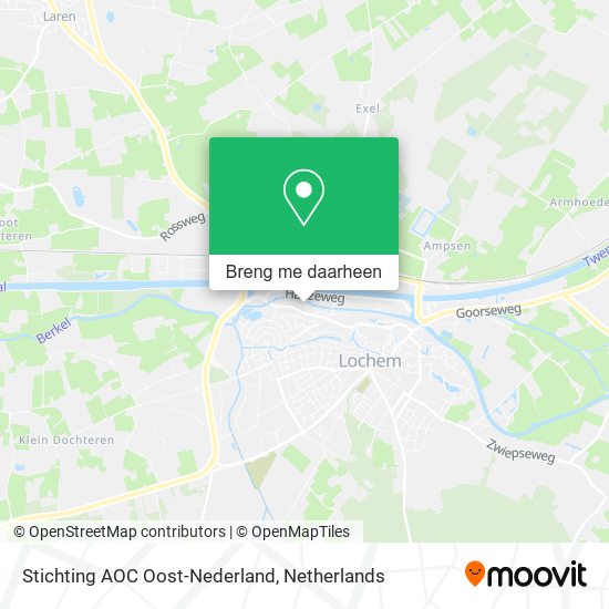 Stichting AOC Oost-Nederland kaart