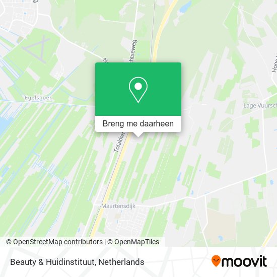 Beauty & Huidinstituut kaart