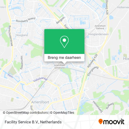 Facility Service B.V. kaart