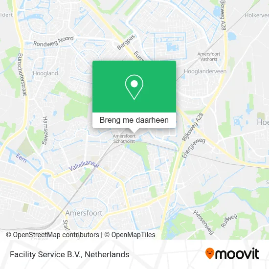 Facility Service B.V. kaart