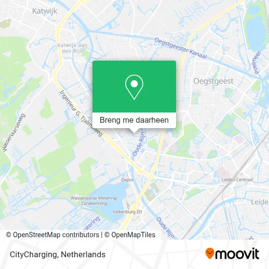 CityCharging kaart