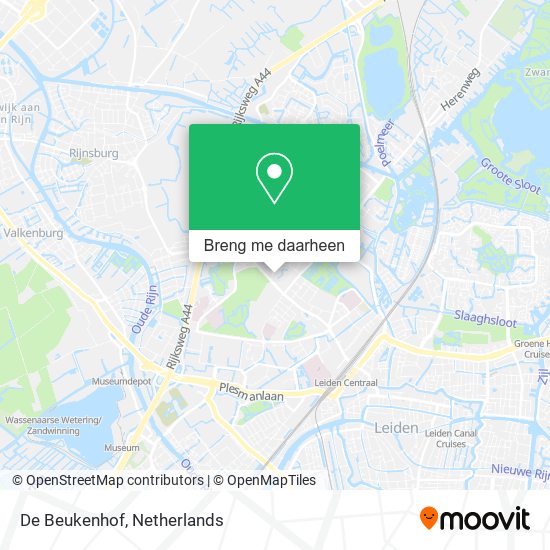 De Beukenhof kaart