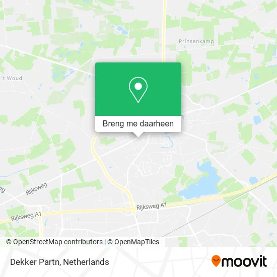 Dekker Partn kaart