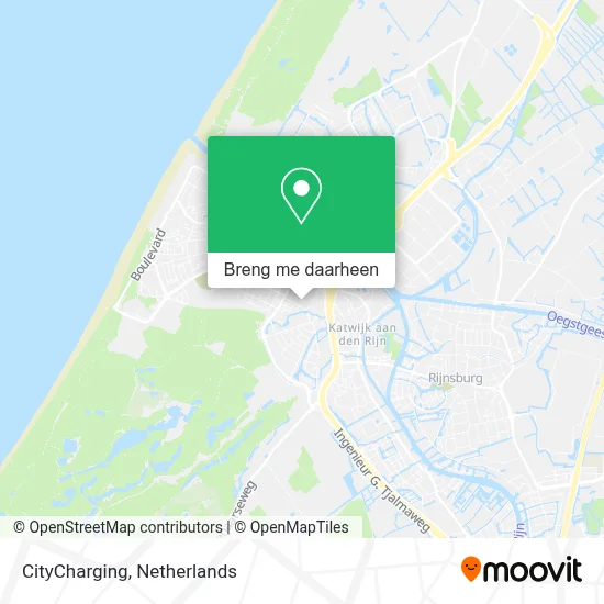 CityCharging kaart
