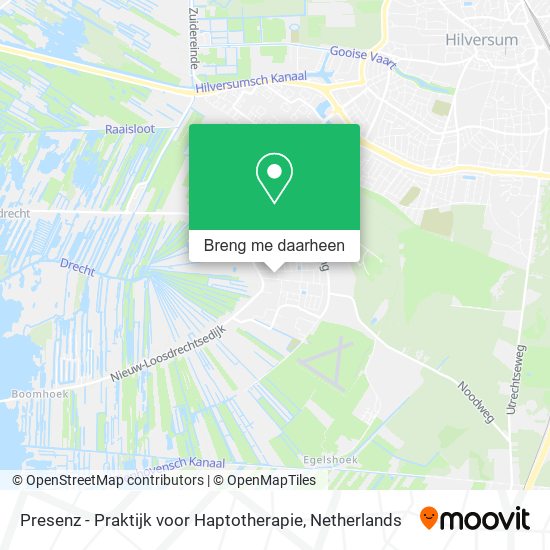 Presenz - Praktijk voor Haptotherapie kaart