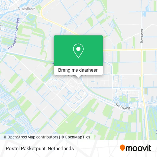Postnl Pakketpunt kaart